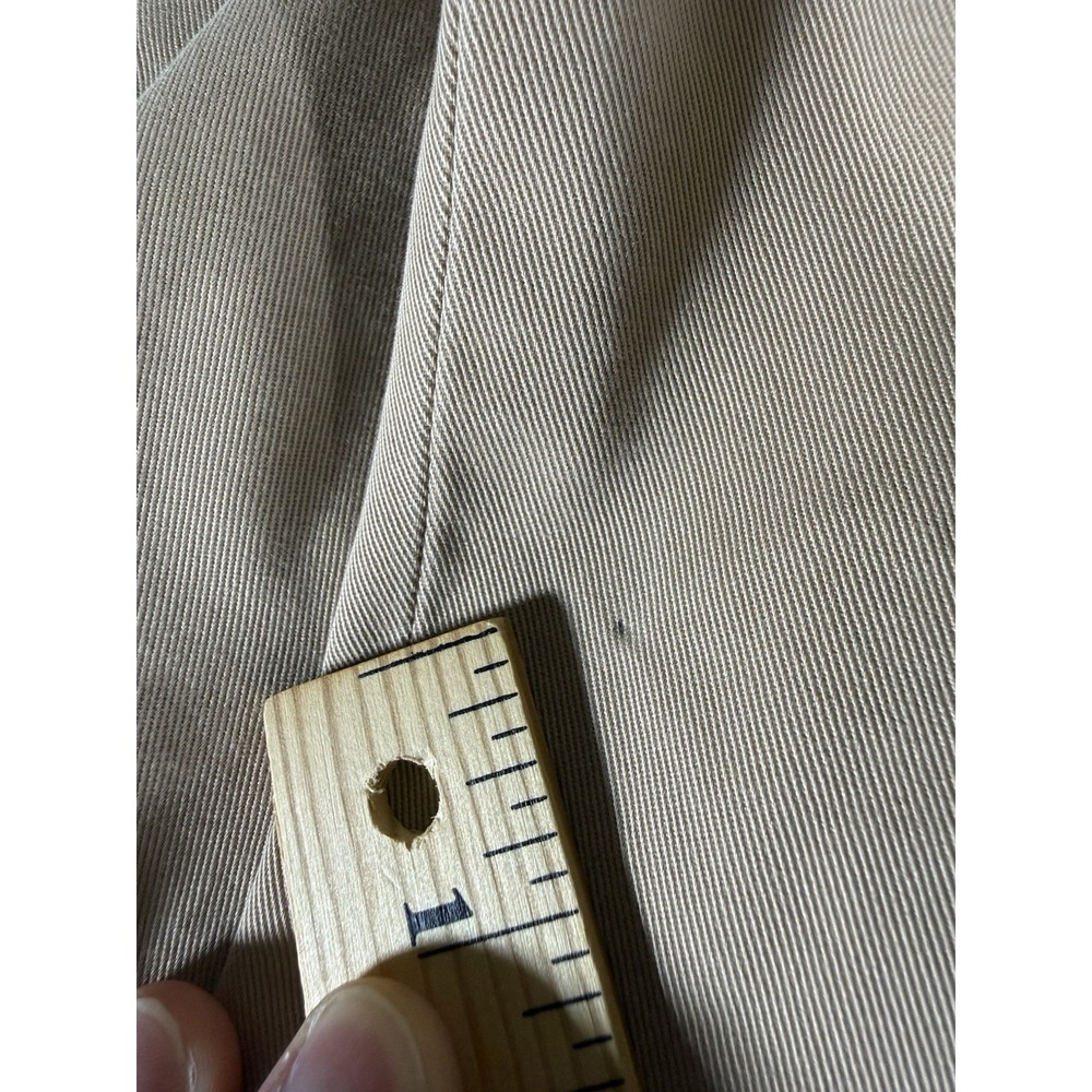 Brooks Brothers Advantage Chino Pants Size 38x32 Tan Clark Fit 100% Cotton - Picture 13 of 15